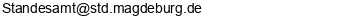 E-Mail Adresse Standesamt Magdeburg